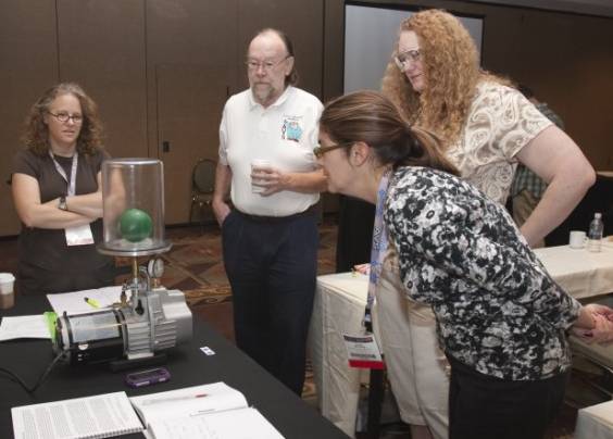 photo courtesy of Jim Solomon. Hands on training Vacuum courtesy of Jim Solomon